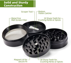 Premium 40mm Metall Grinder - Cannabiothek