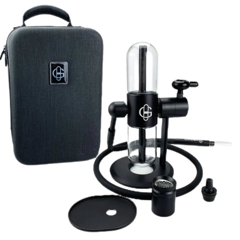 Portable Gravity Hookah Set – Kompakte 360° Rotation - Cannabiothek