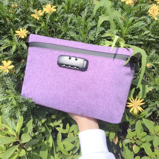 AromaGuard Pouch Geruchsdichte, wasserabweisende Tasche mit Schloss - Cannabiothek