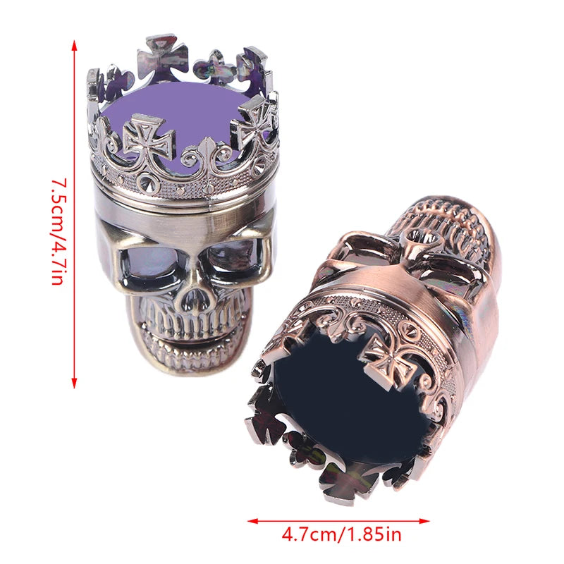 PunkGrind Skull  3-Layer  Totenkopf-Design - Cannabiothek