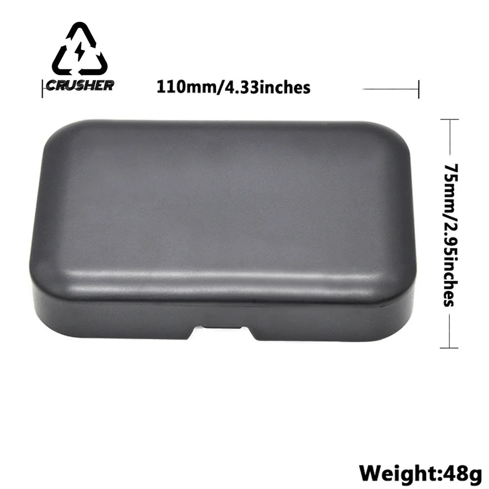 CRUSHER Tragbares Zigarettenetui – Flip Cover - Cannabiothek