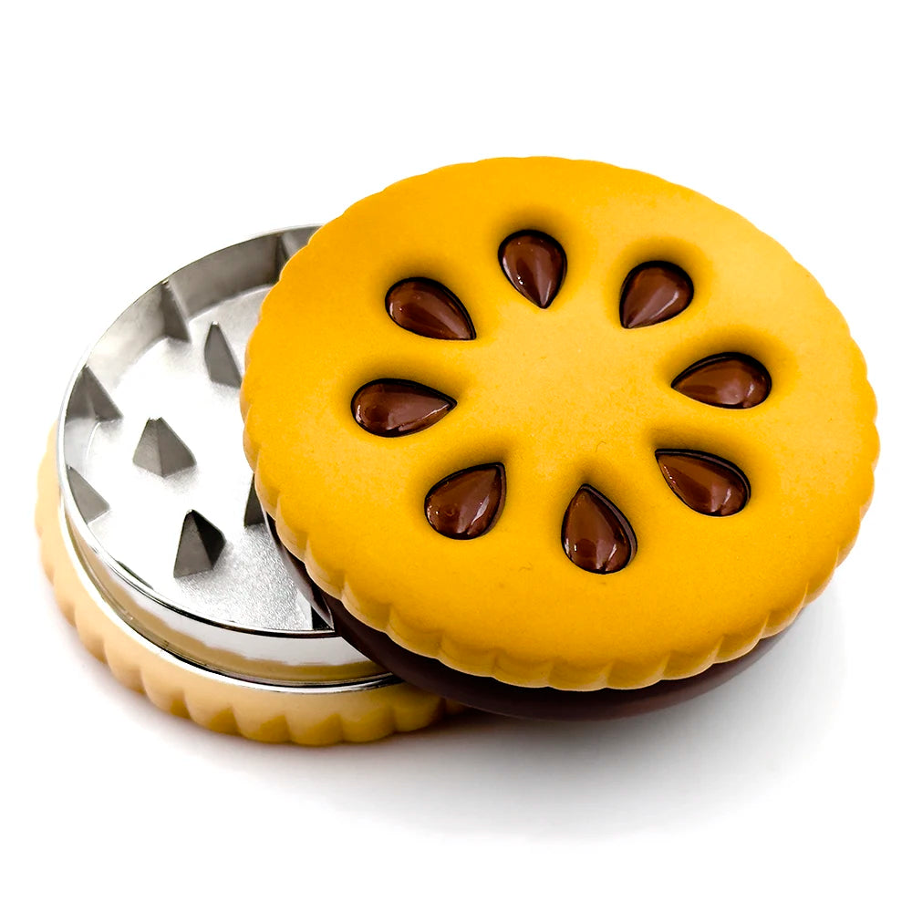 CookieCrush 55mm Keks Design Grinder - Cannabiothek