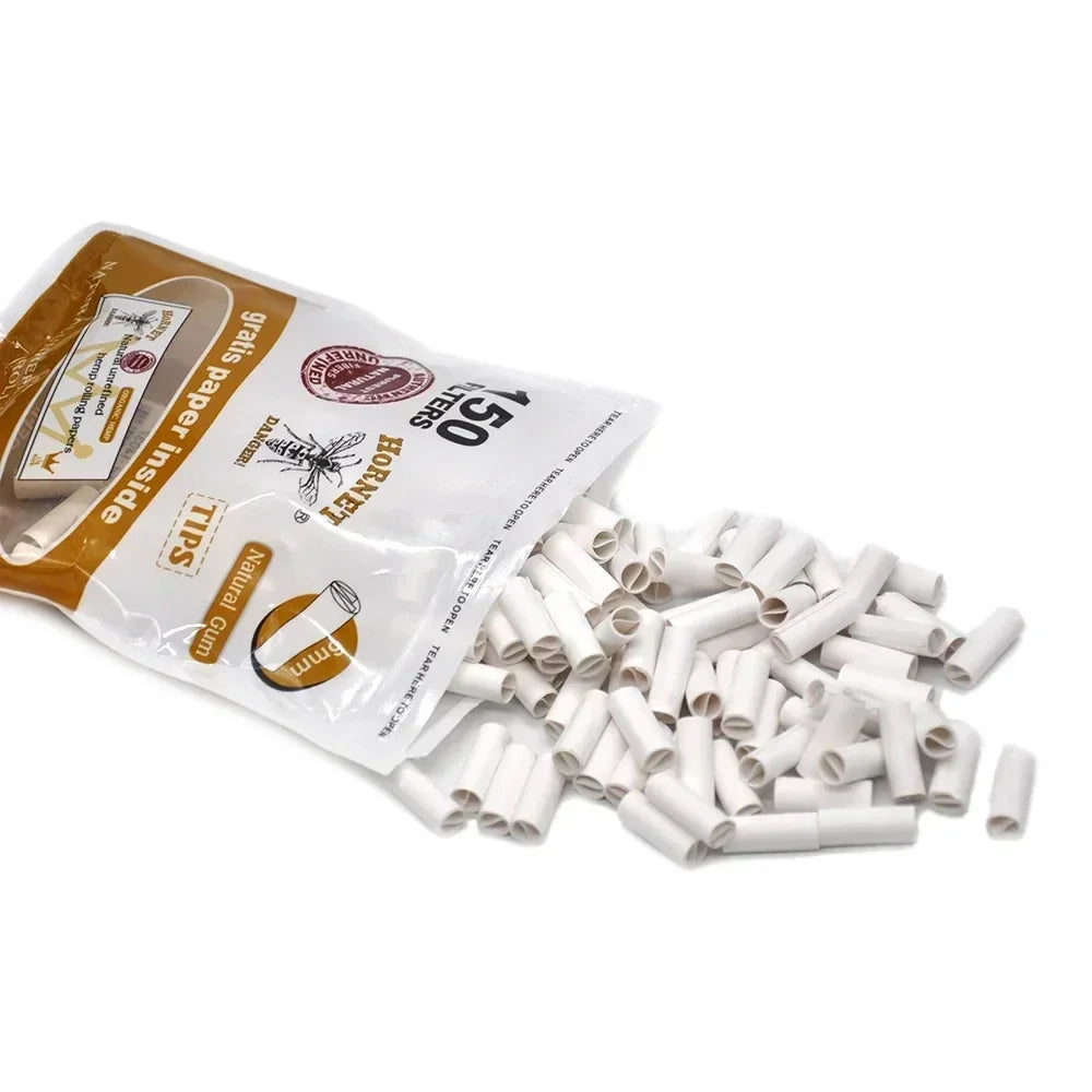 WE PUFF – Natürliche Unraffinierte Vorgerollte Tips (5mm/6mm/7mm) - Cannabiothek