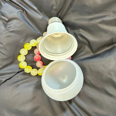 BrightVault  Glühbirnen-Design Stash-Behälter mit Geheimfach - Cannabiothek