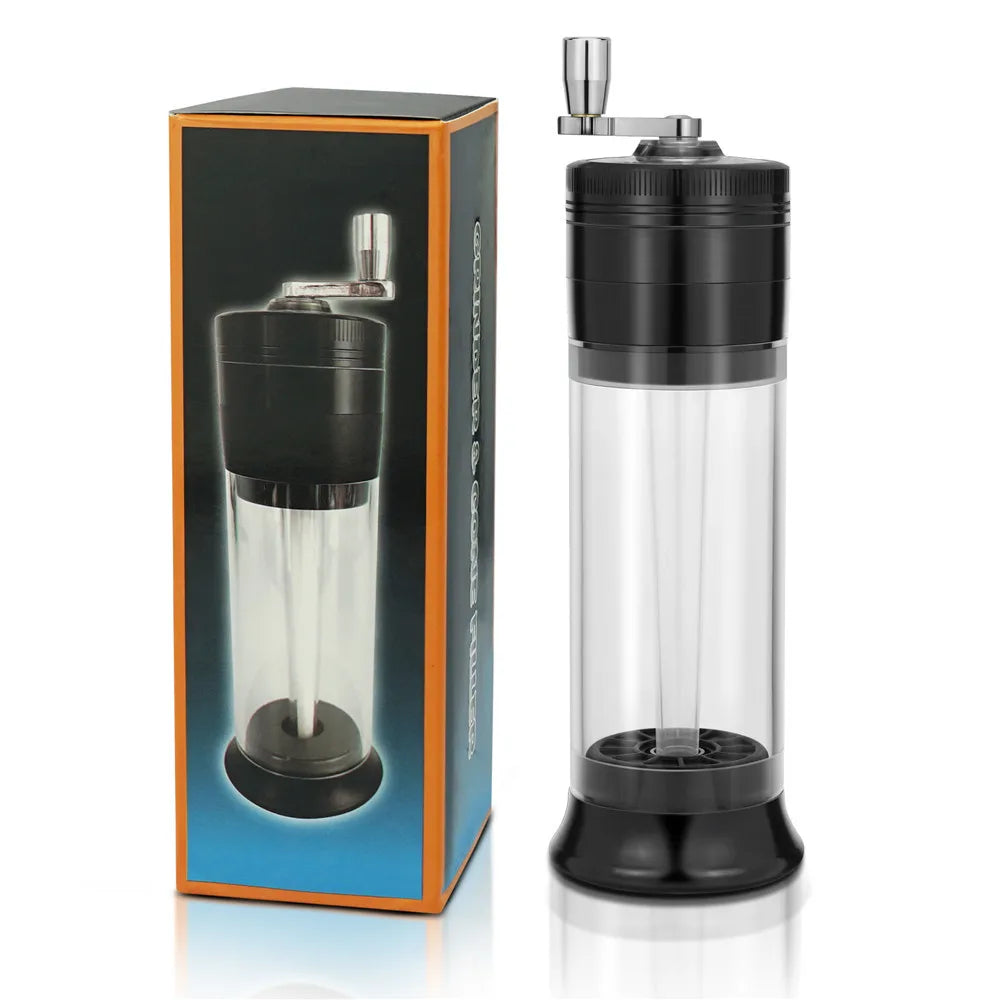 50mm 4-Layer Roller Manuelle Aluminium Grinder - Cannabiothek