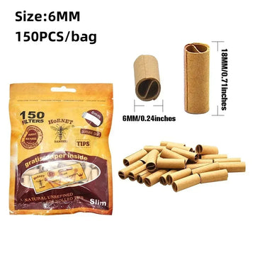 150pcs 6MM Brown