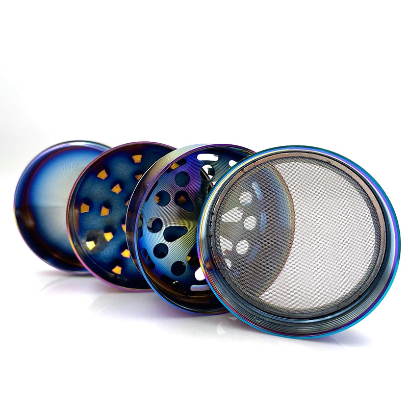 52mm/63mm  Regenbogen Metallgrinder - Cannabiothek
