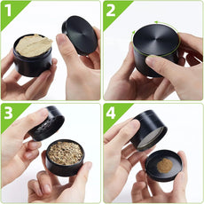 Premium 40mm Metall Grinder - Cannabiothek