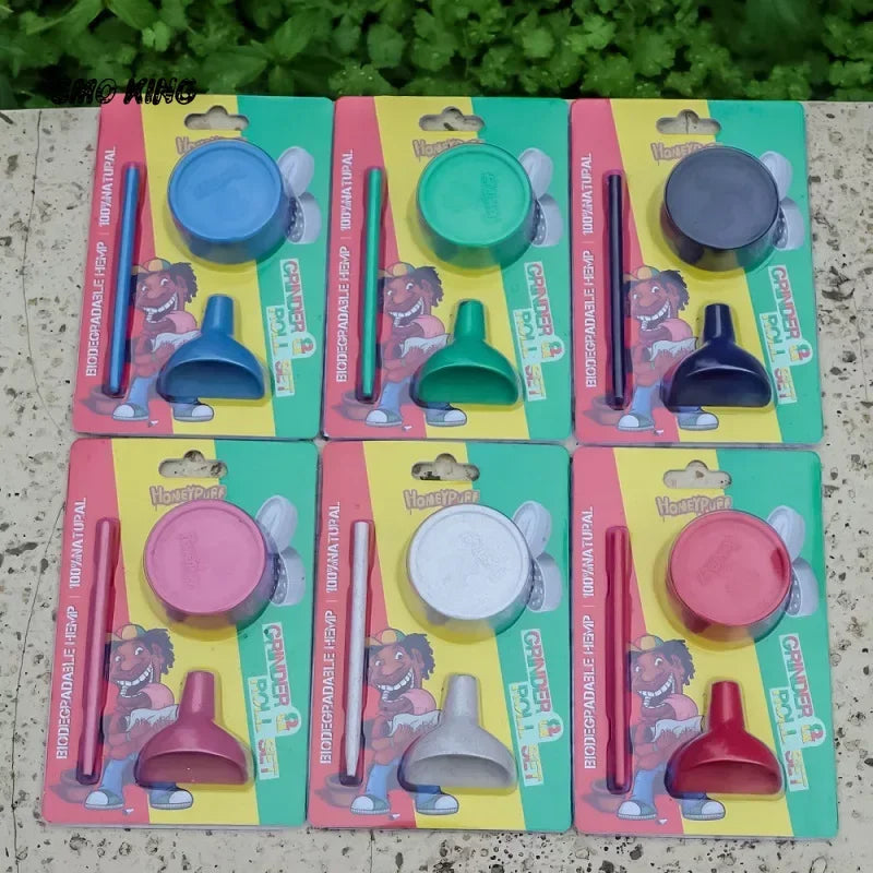 SMO Rolling Kit – Bio Grinder & Kräuter-Füllset - Cannabiothek