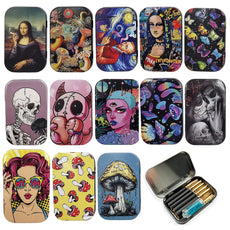 Flip Cap Cigarette Case  Rechteckiger Aufbewahrungsbehälter - Cannabiothek