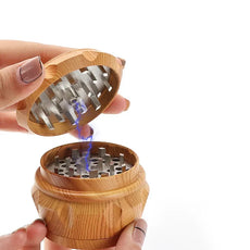 ResinGrind 4 – Tragbarer 4-Layer Holz- und Harz-Tabakgrinder - Cannabiothek