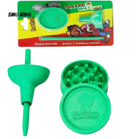 SMO Rolling Kit – Bio Grinder & Kräuter-Füllset - Cannabiothek