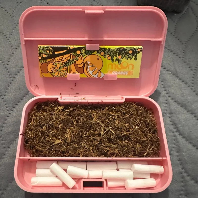 CRUSHER Tragbares Zigarettenetui – Flip Cover - Cannabiothek