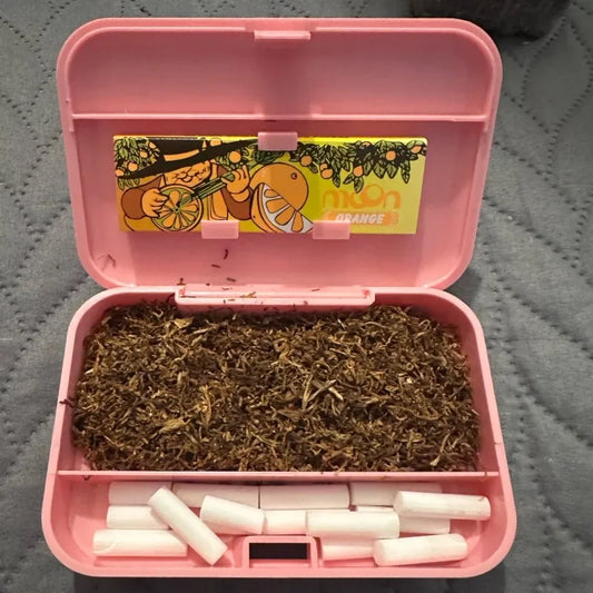 CRUSHER Tragbares Zigarettenetui – Flip Cover - Cannabiothek