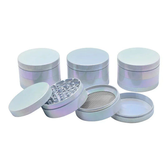Herb Iridescend 4 Iridescente 4-Layer Zinklegierung Grinder - Cannabiothek