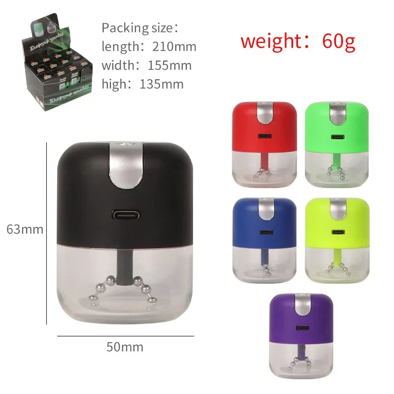 GrindMaster Pro – Tragbare USB Kräuter- & Tabakmühle - Cannabiothek