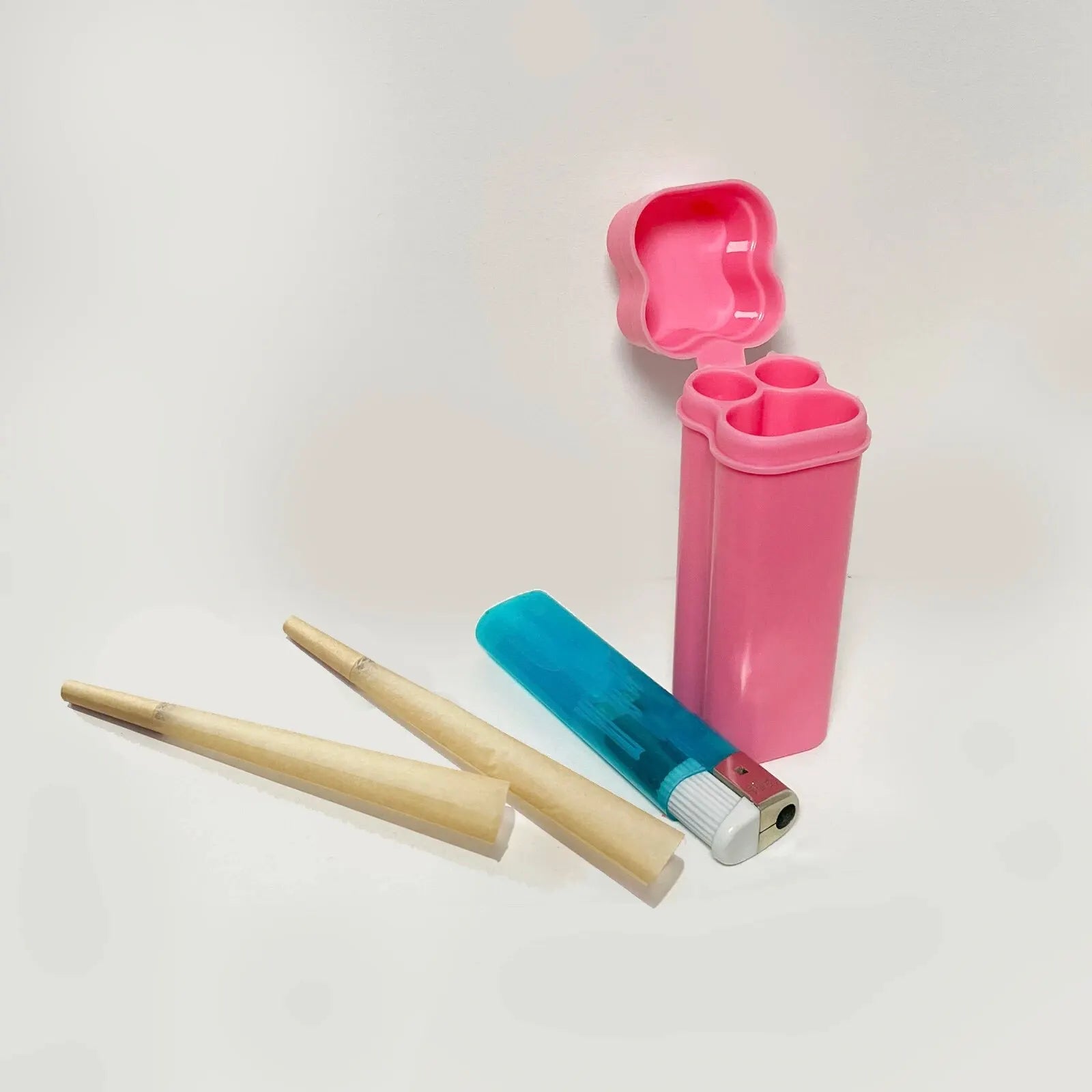 OnePiece Flip-Top Zigarettenetui – 2-Fächer Etui & Feuerzeug - Cannabiothek
