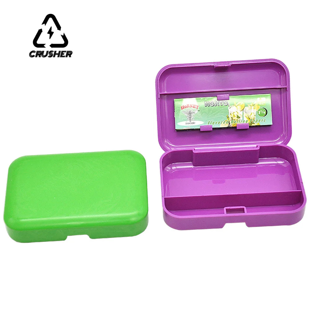 CRUSHER Tragbares Zigarettenetui – Flip Cover - Cannabiothek