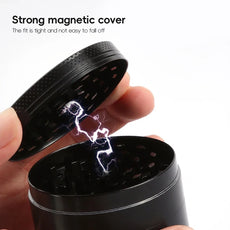 Kompakte 4-Schicht  40mm Zinc Alloy Grinder - Cannabiothek