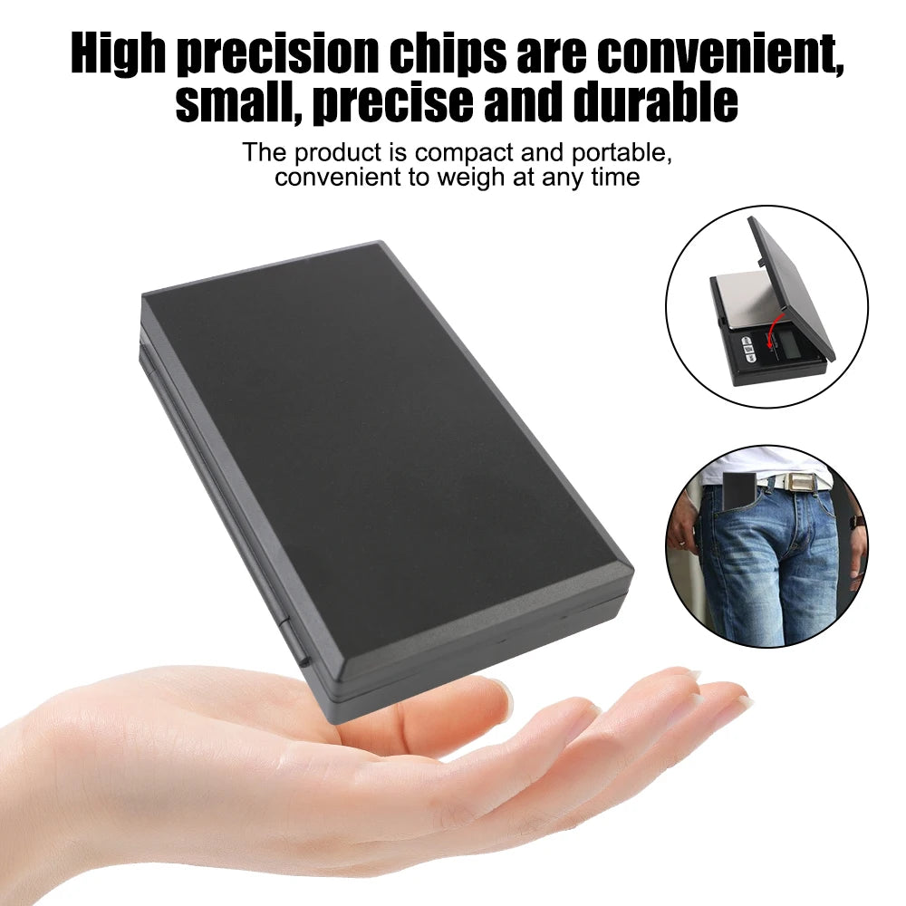PrecisionScale 200G – Mini Digitalwaage mit 0.01G Genauigkeit - Cannabiothek