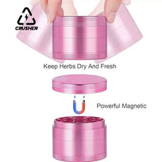 CRUSHER 40mm 4-Layer Aluminium Grind - Cannabiothek