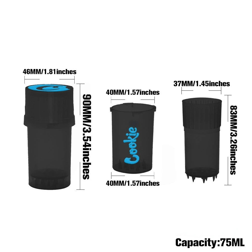 grinder mit aufbewahrung CrusherVault Luftdichter Grinder & Aufbewahrung – Cannabiothek