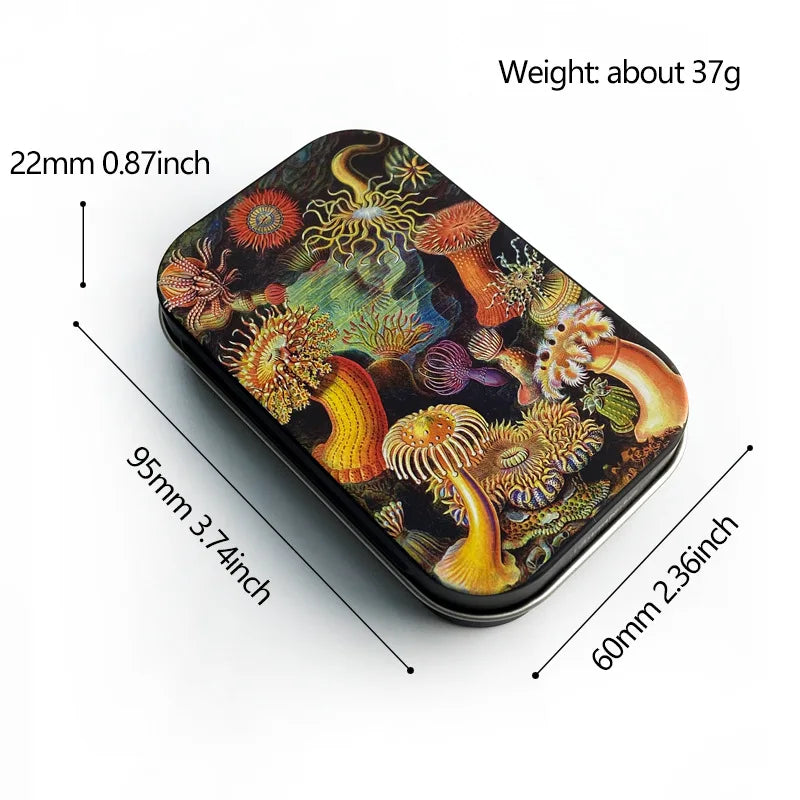 Flip Cap Cigarette Case  Rechteckiger Aufbewahrungsbehälter - Cannabiothek