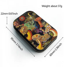 Flip Cap Cigarette Case  Rechteckiger Aufbewahrungsbehälter - Cannabiothek