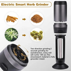 RollGrind Duo Elektrischer 2-in-1 Grinder & Füllmaschine - Cannabiothek