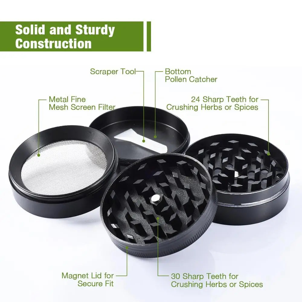 MOONSHADE 40mm Mini Grinder - Cannabiothek
