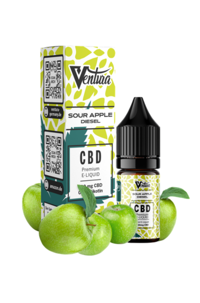Ventura E-Liquid Sour Apple Diesel 6%