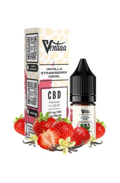Ventura E-Liquid Vanilla-Strawberry Diesel 6%