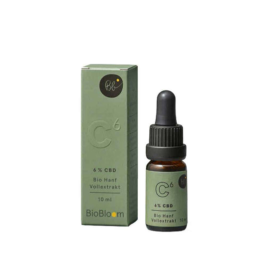 BioBloom Bio CBD Öl 6%  10ml - Cannabiothek