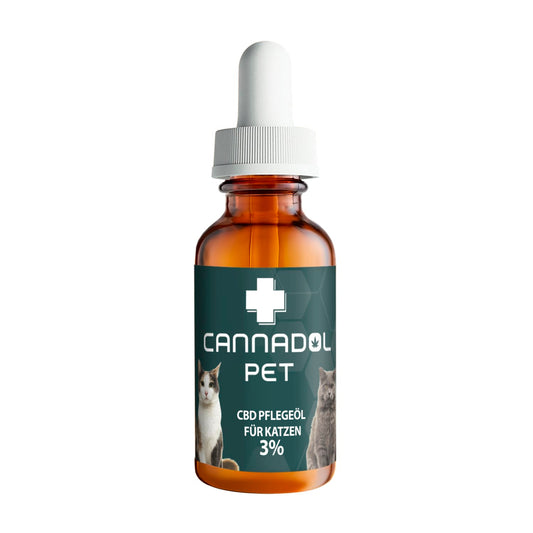 Cannadol Pet 3% Premium CBD Öl für Katzen 10 ml - Cannabiothek