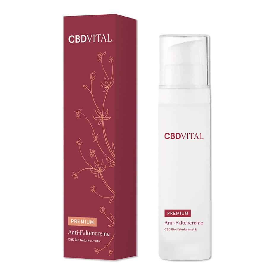 CBD VITAL Premium Anti-Aging Creme 12,5% 50ml - Cannabiothek