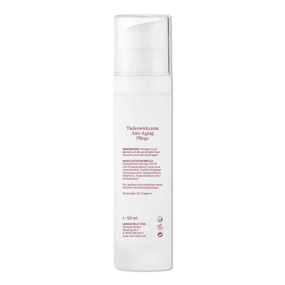 CBD VITAL Premium Anti-Aging Creme 12,5% 50ml - Cannabiothek