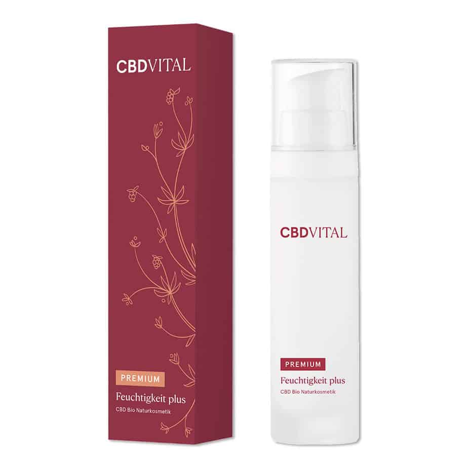 CBD VITAL Hydracalm 5% CBD Feuchtigkeitscreme, 50ml - Cannabiothek