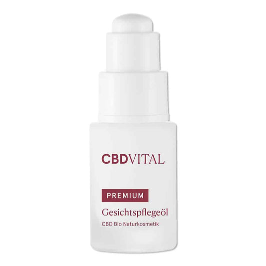 CBD VITAL Gesichtspflegeöl 0,5% CBD  20ml - Cannabiothek