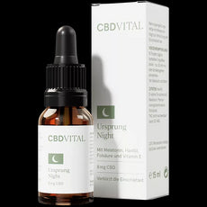 CBD VITAL Ursprung NIGHT CBD Öl 3,6% 15ml