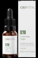 CBD VITAL Ursprung NIGHT CBD Öl 3,6% 15ml