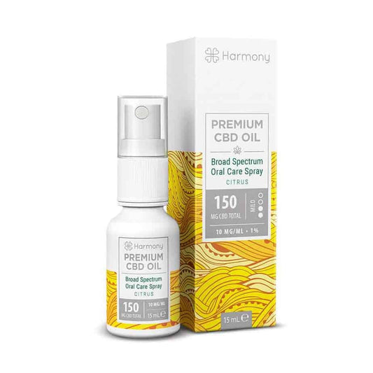 Harmony CBD Spray 1% Citrus 15ml - Cannabiothek