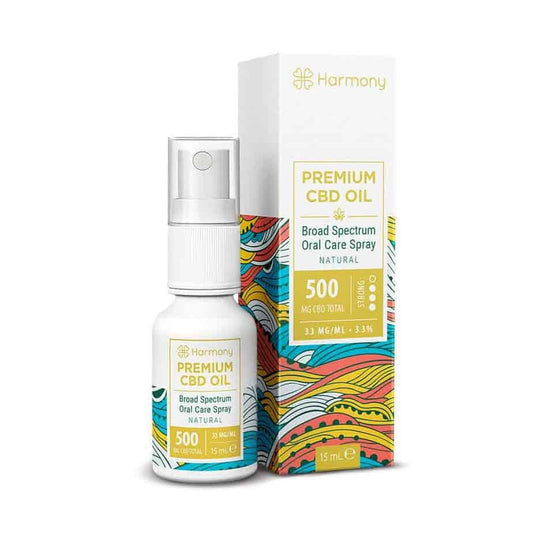 Harmony CBD Spray 3,3% Natural  15ml - Cannabiothek