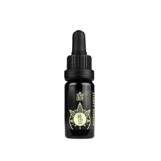 Hemp Crew - Bourbon Vanille - CBD Öl 10% - Cannabiothek
