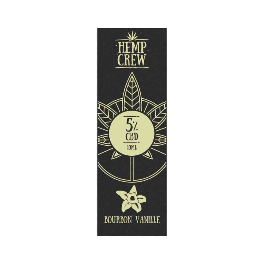 Hemp Crew - Bourbon Vanille - CBD Öl 10%