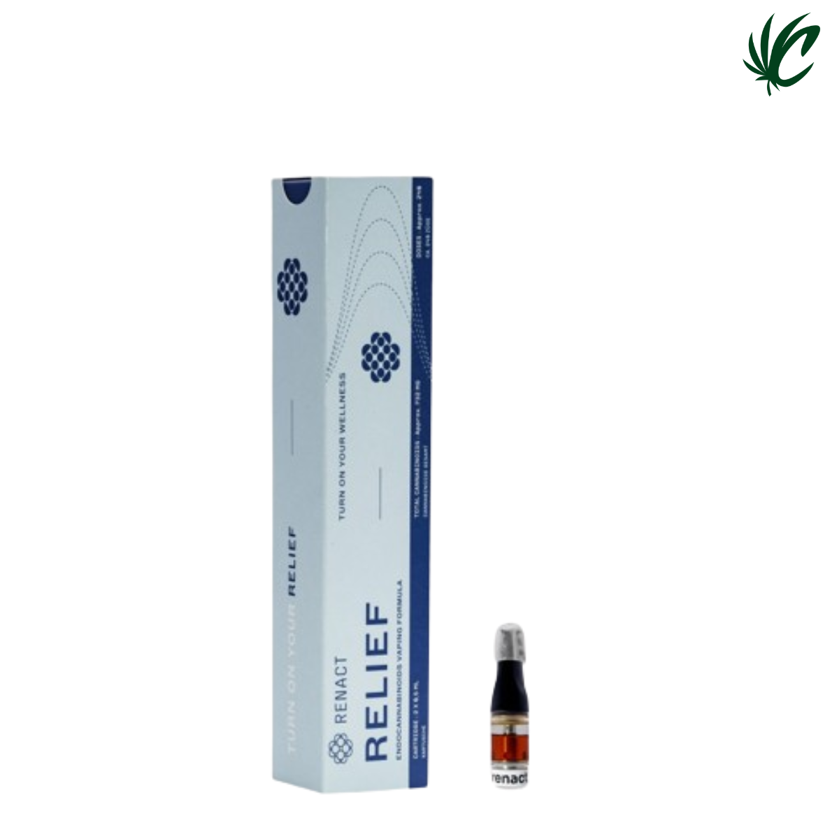 Renact Advanced Cannabinoid-Vape-Kartusche - Cannabiothek