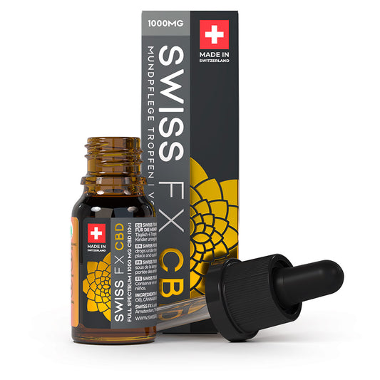 Swiss FX Vollspektrum CBD Öl 10% 10ml - Cannabiothek