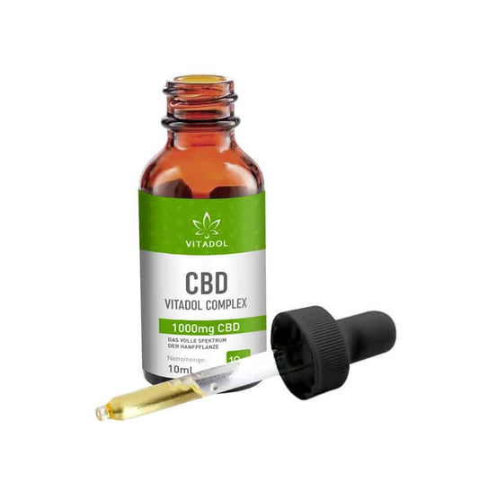 Vitadol Complex Bio CBD Öl 10% 10ml - Cannabiothek