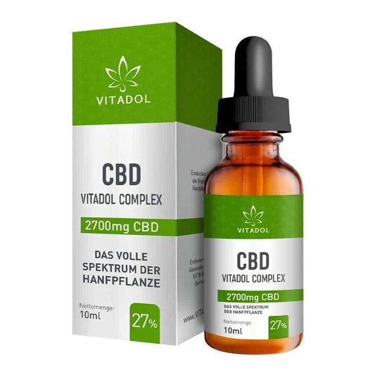 Vitadol Complex Bio CBD Öl 27%  10ml - Cannabiothek