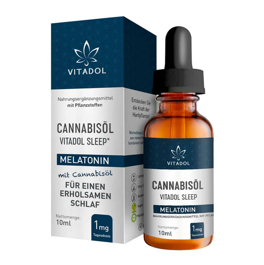 Vitadol Sleep Cannabisöl mit Melatonin - Cannabiothek